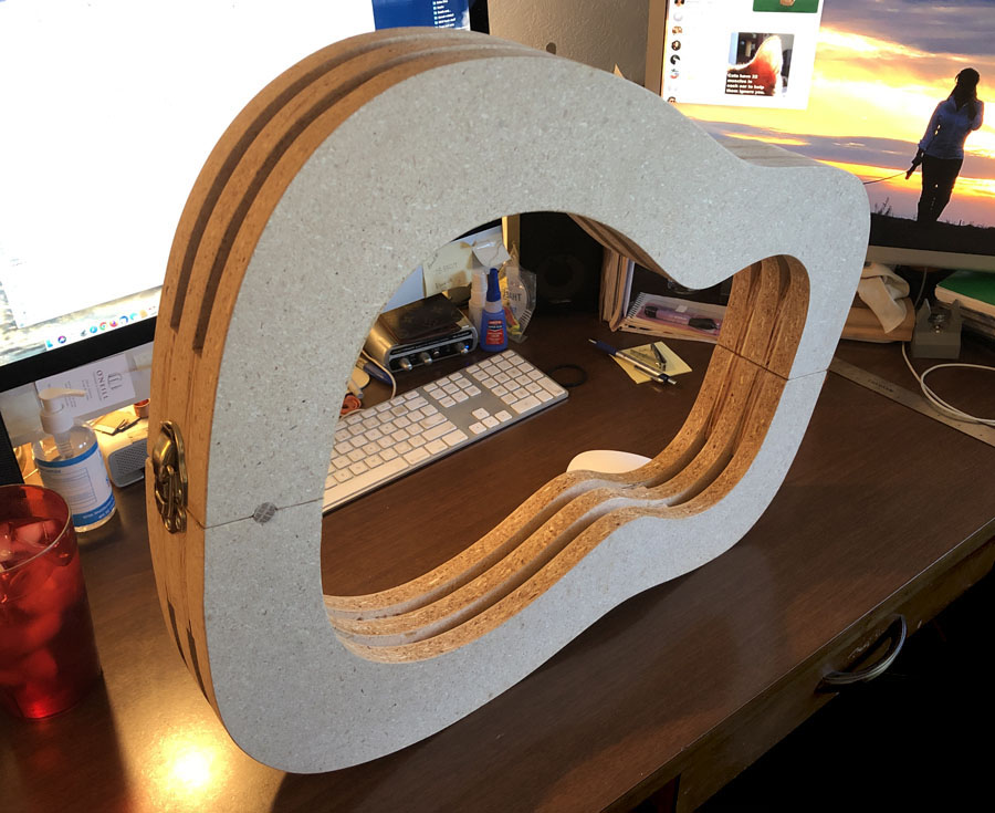 parlor guitar mold