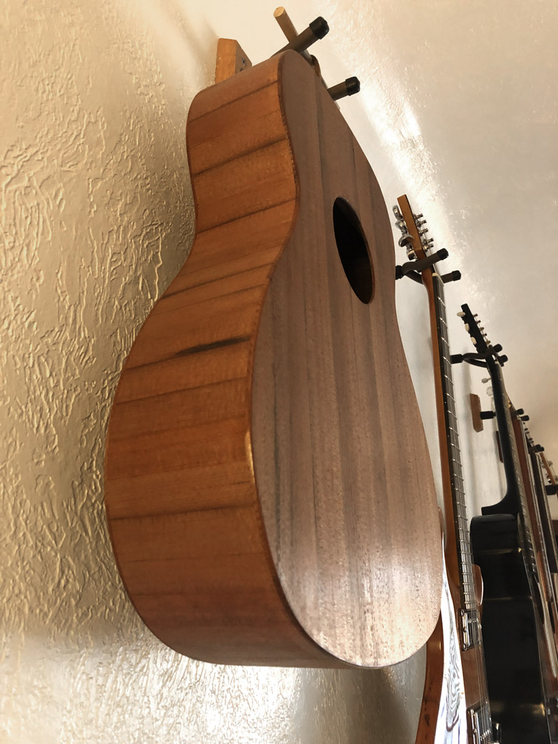 parlor guitar body