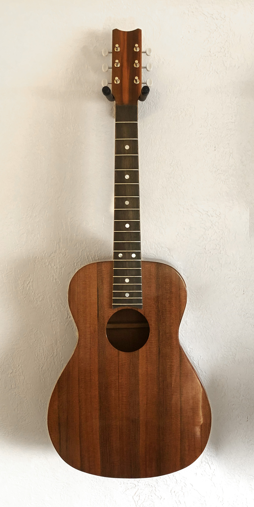 parlor guitar necked