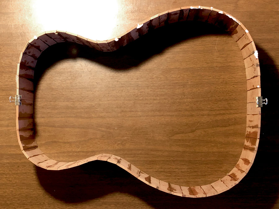 sides glued