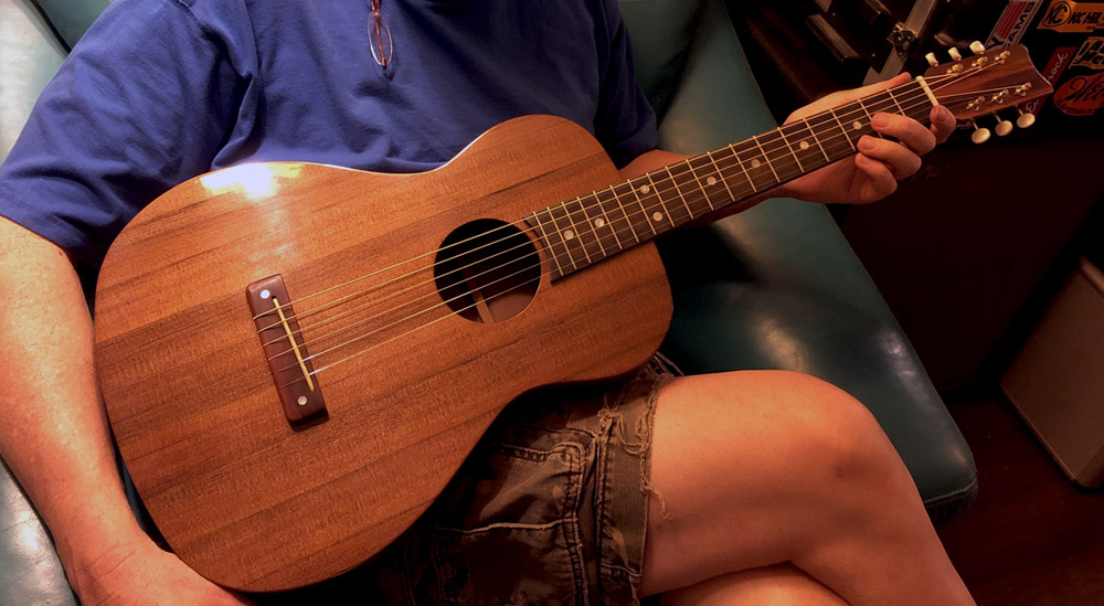 grape stake parlor guitar